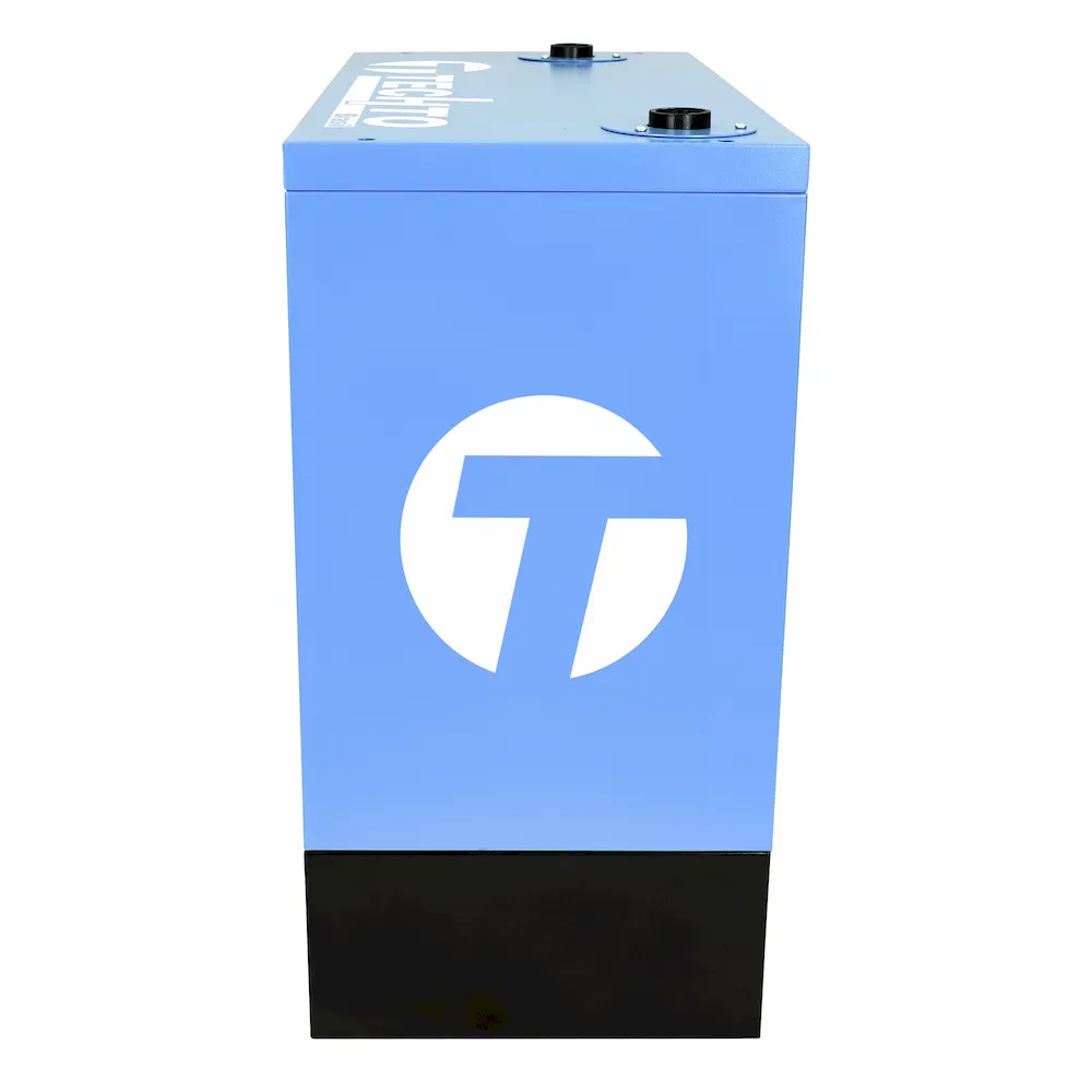 Resfriador de ar comprimido.