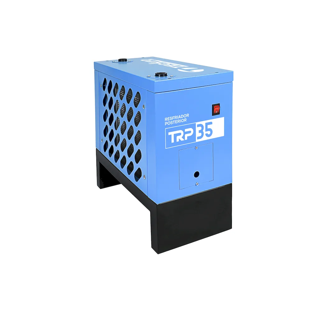 Resfriador de ar comprimido.