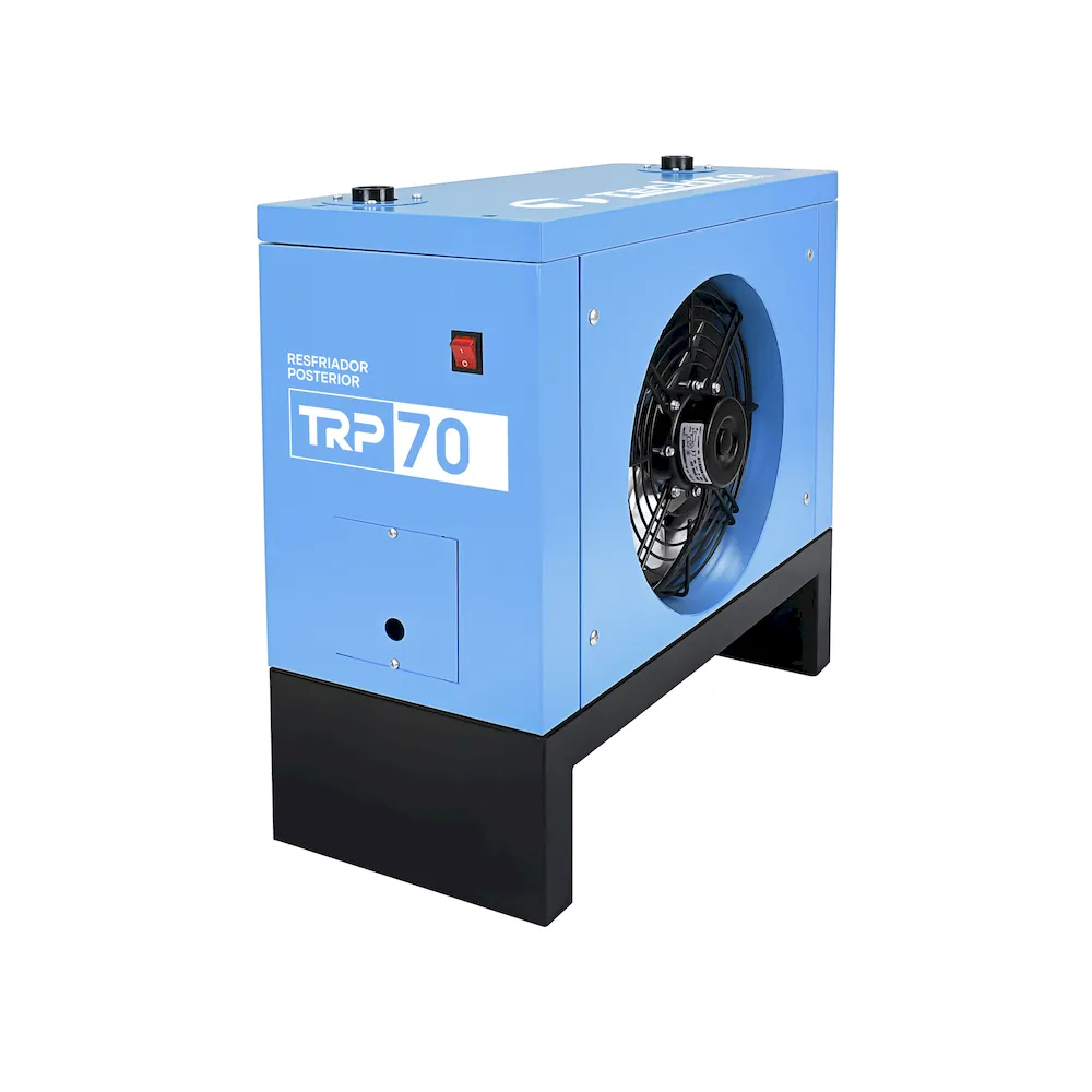 Resfriador de ar comprimido.