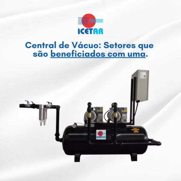 Capa para artigo de Central de vacuo.
