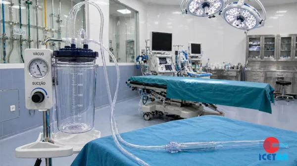 Centro cirúrgico sem Central de Vácuo Hospitalar não funciona