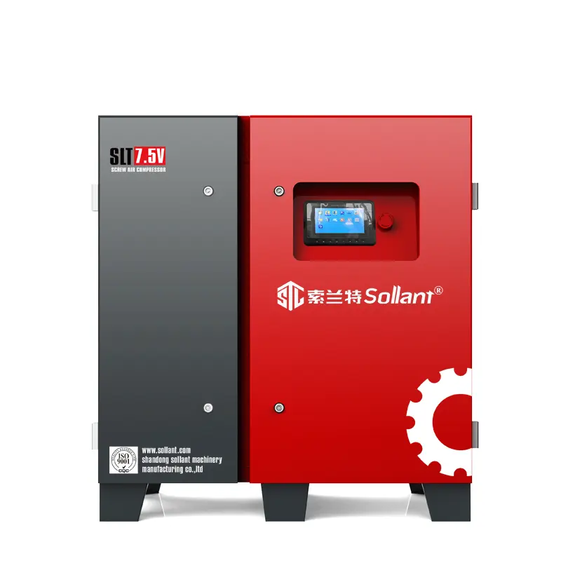 Compressor de Ar de Parafuso 7.5kW - Imagem frontal