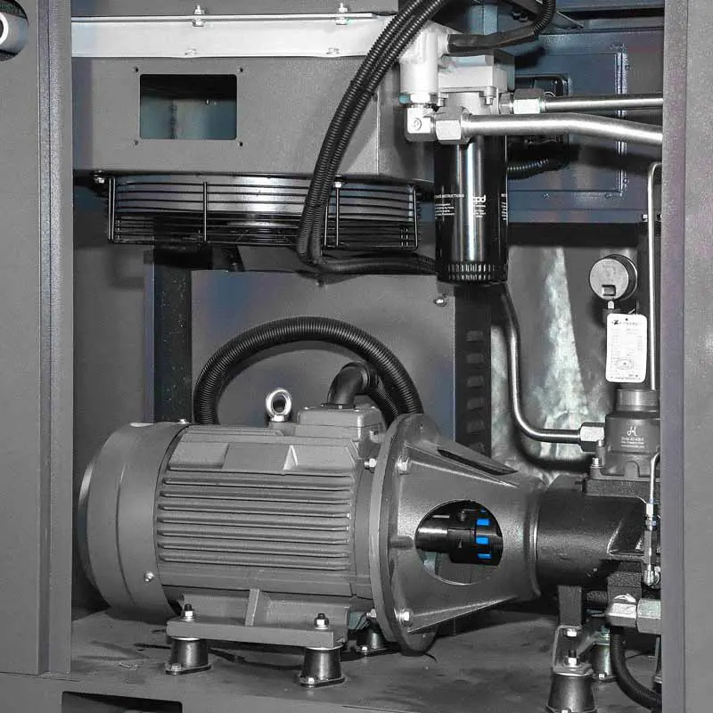 compressor de ar de parafuso 55kW - gabinete aberto