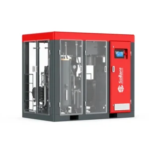Compressor de Ar de Parafuso 75kW - Gabinete transparente